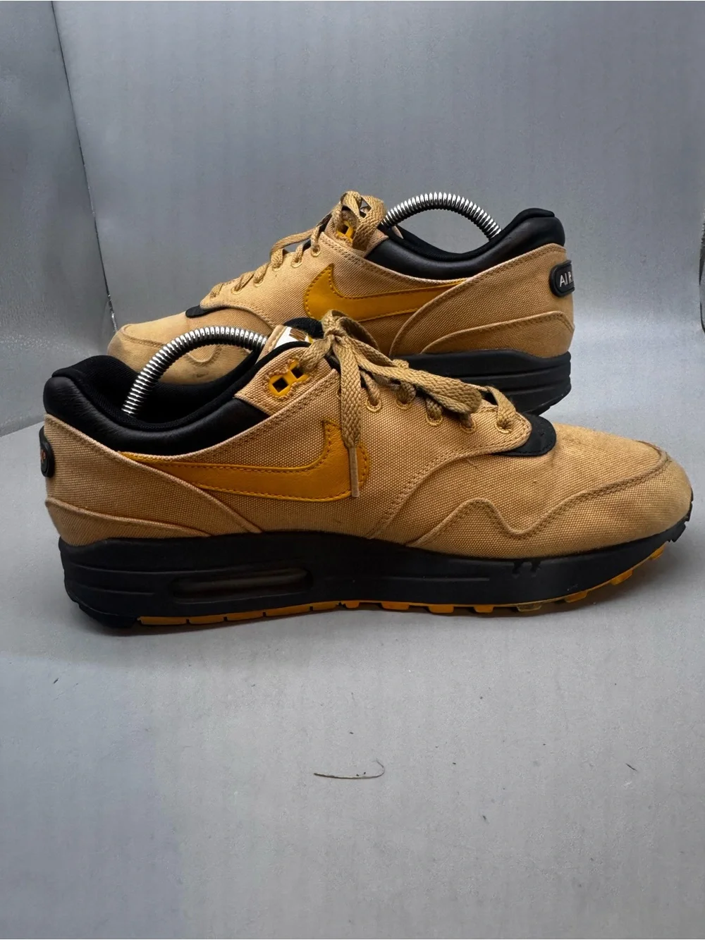 Size 10 - Nike Air Max 1 Premium Elemental Gold Low Top Men’s Shoes